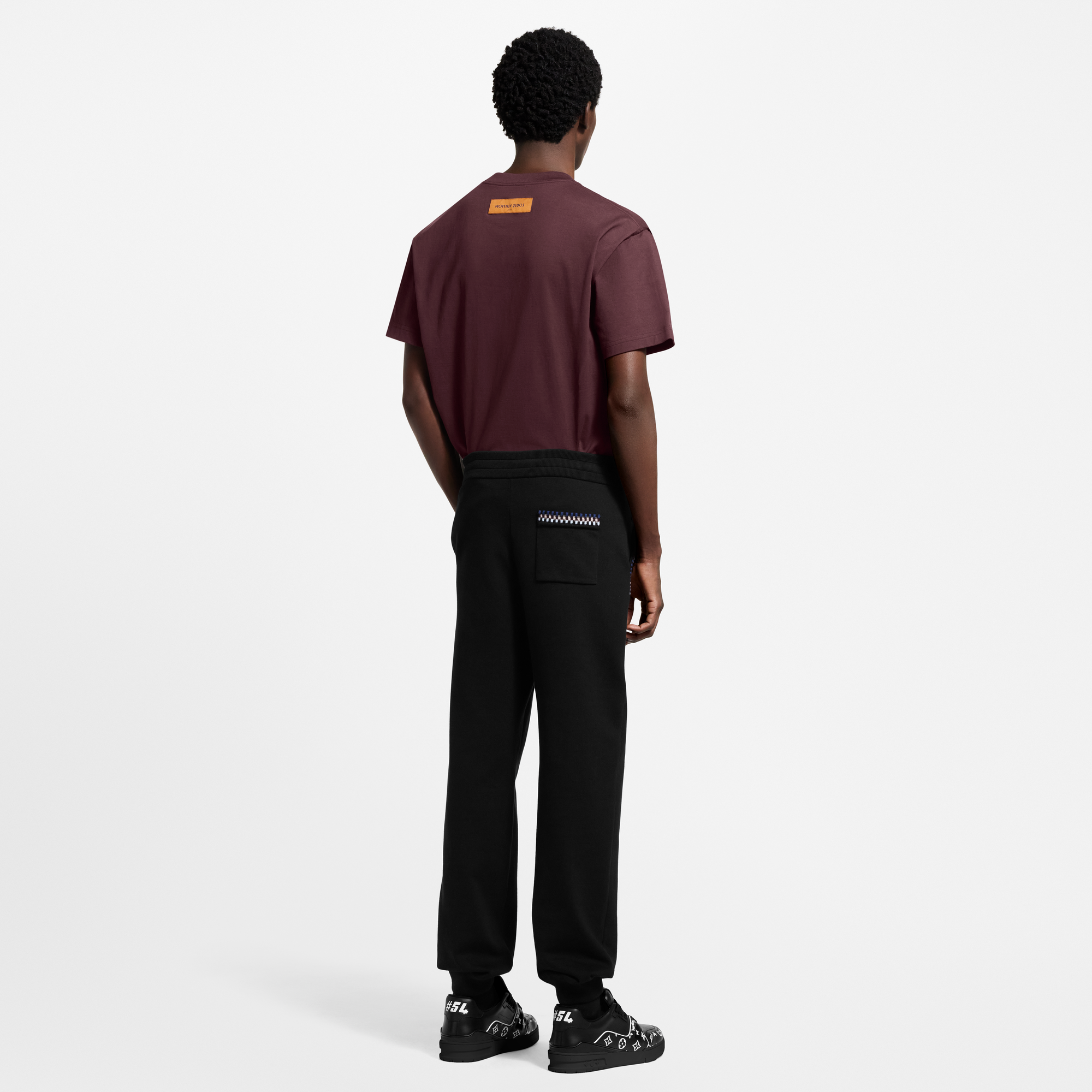 T-shirt con iniziali LV impresse  Uomo Abbigliamento T-Shirt e Polo | LOUIS VUITTON (Zoom prodotto)